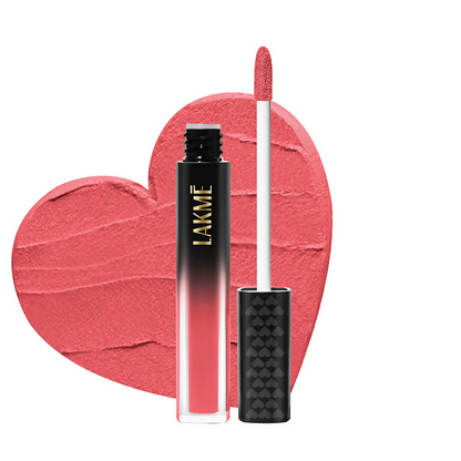Lakme Xtraordin-Airy Velvet Matte Lip Mousse - Sweetheart Pink