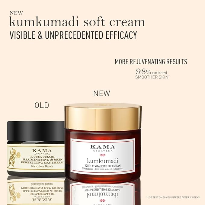 Kama Ayurveda Kumkumadi Youth - Revitalizing Soft Cream - Brightening Day Cream