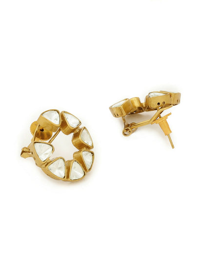 Moissanite Earrings - Ruby Raang