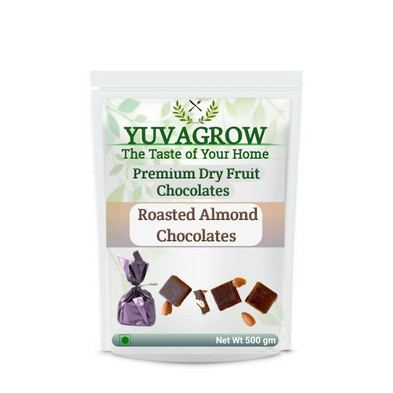 Yuvagrow Roasted Almond Chocolates