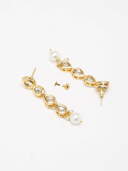 Kundan Earrings - Ruby Raang