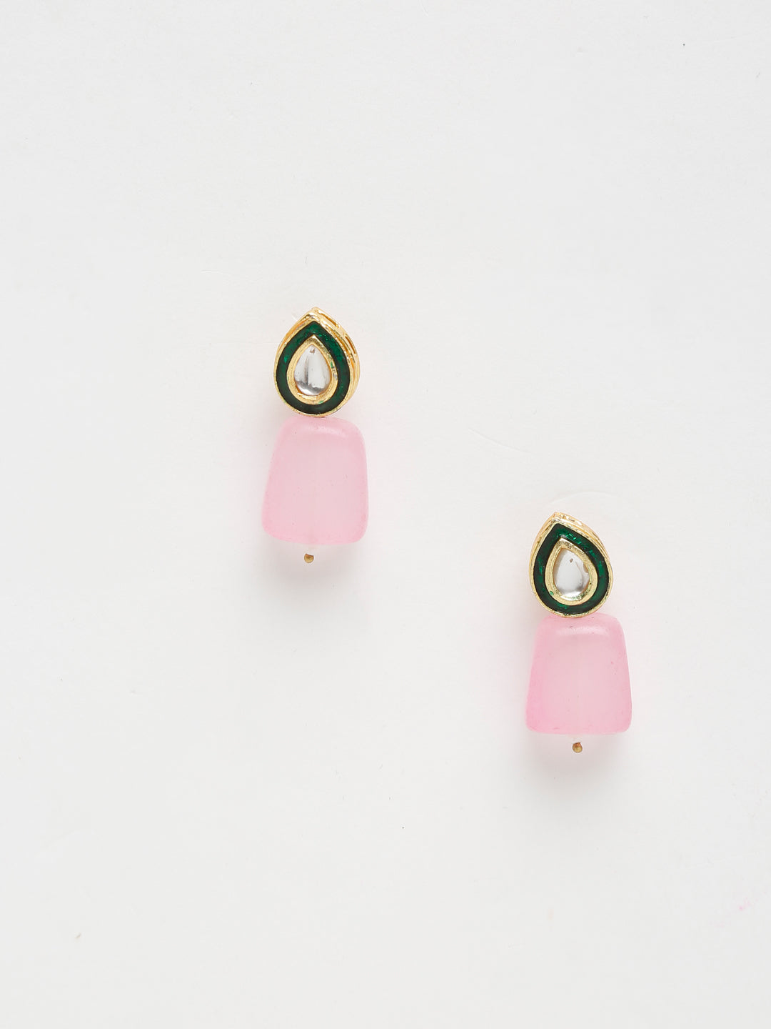 Kundan Studs - Ruby Raang