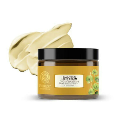 Forest Essentials Balancing Night Cream with Gotu Kola, Neem & Pear Juice Ferment
