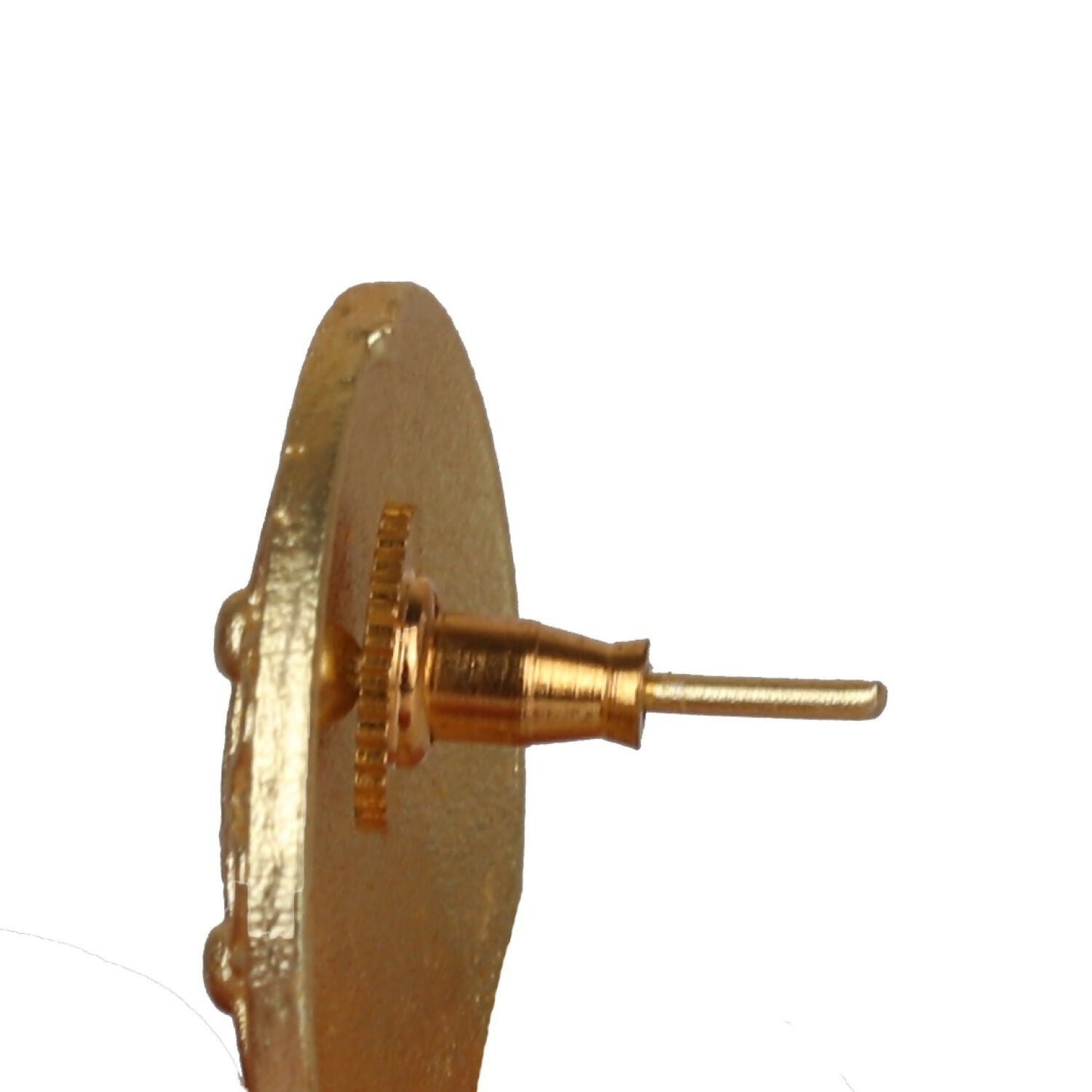 Joban Fashion Women Matte Gold Brass Jhumka