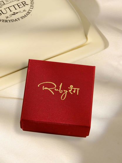 Kundan Earrings - Ruby Raang