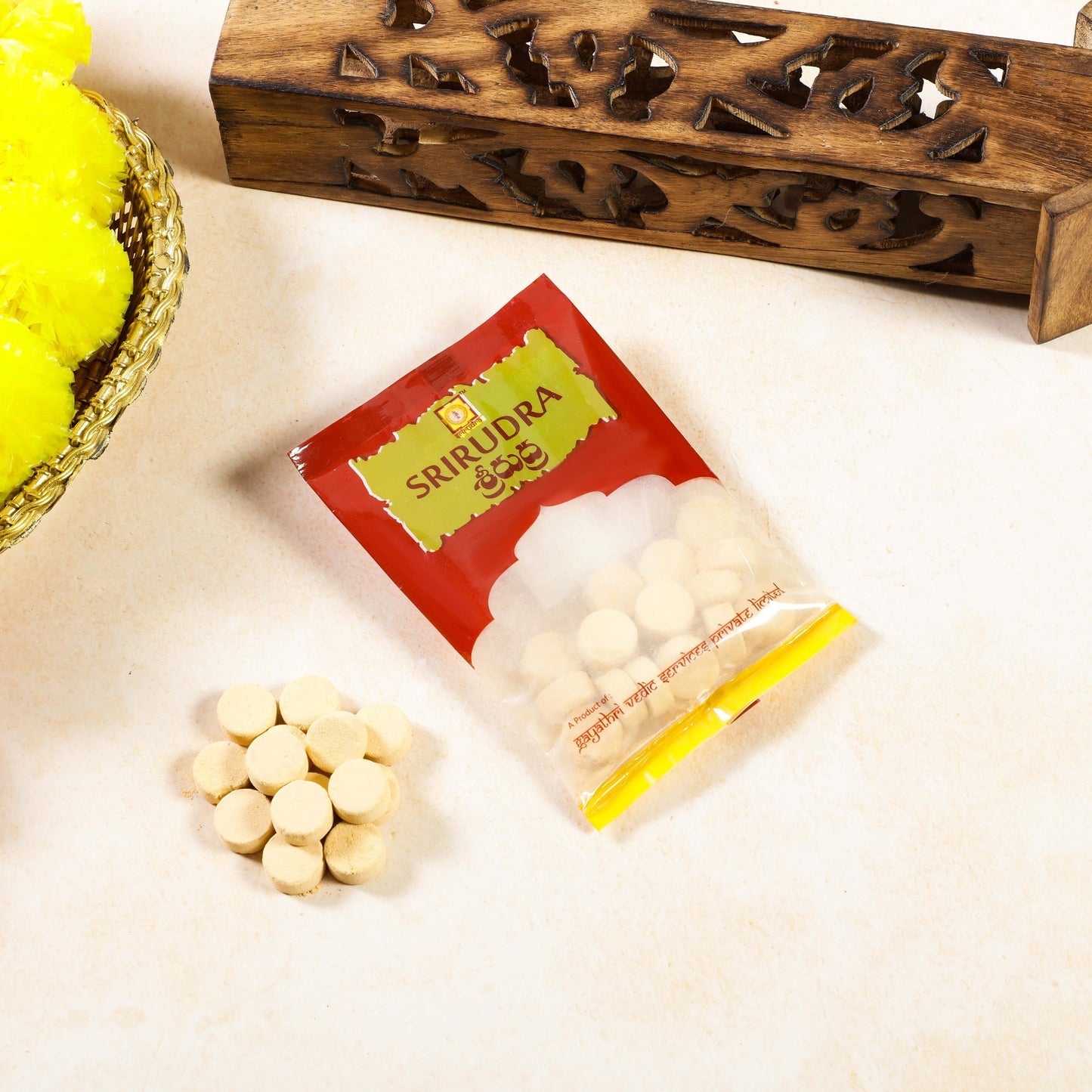 Sri Rudra Sandal Tablets 50g (SR 01047)