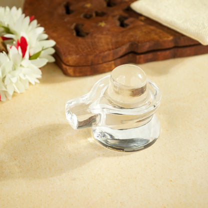 Sri Rudra Sphatika Lingam