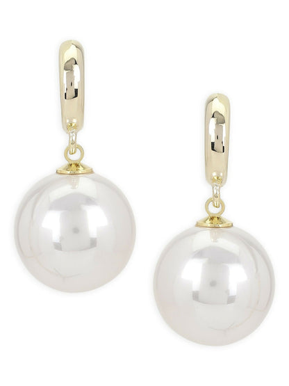 Pearl Drop Earrings- Ruby Raang