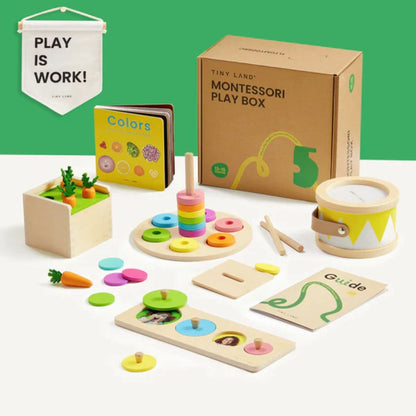 Tiny Land® Montessori Advanced Skills Baby Set（13–24 months）