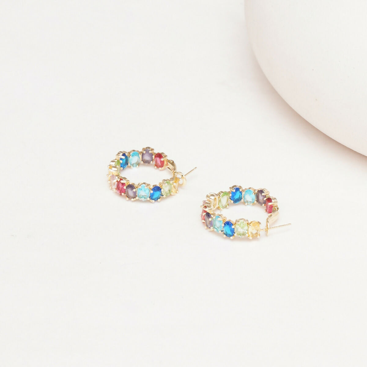 Multi Loops Gold Plated- Ruby Raang