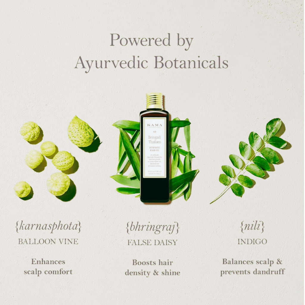 Kama Ayurveda Bringadi Intensive Hair Treatment Oil
