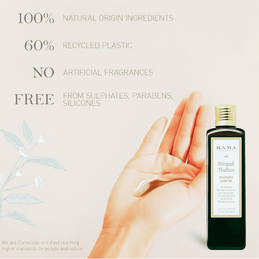 Kama Ayurveda Bringadi Intensive Hair Treatment Oil