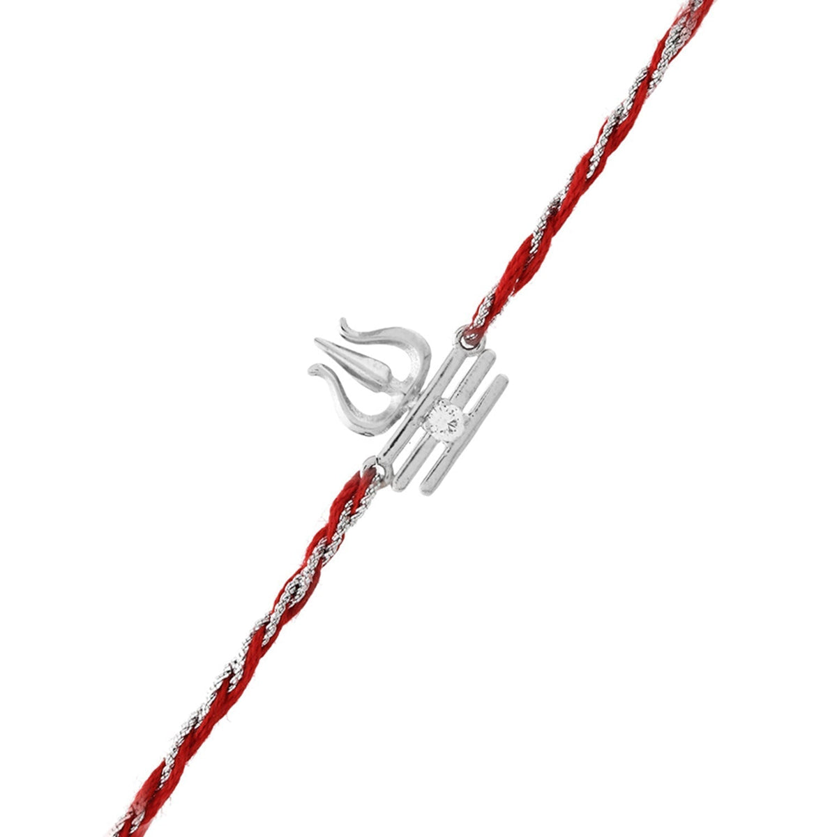 trueBrowns X Voylla Sterling Silver Trishul Rakhi