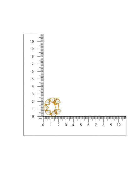 Moissanite Earrings - Ruby Raang