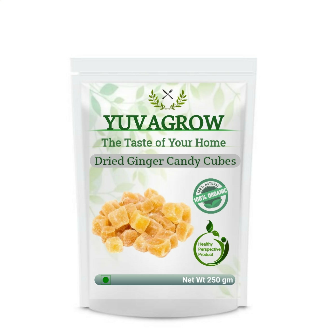 Yuvagrow Dried Ginger Cubes