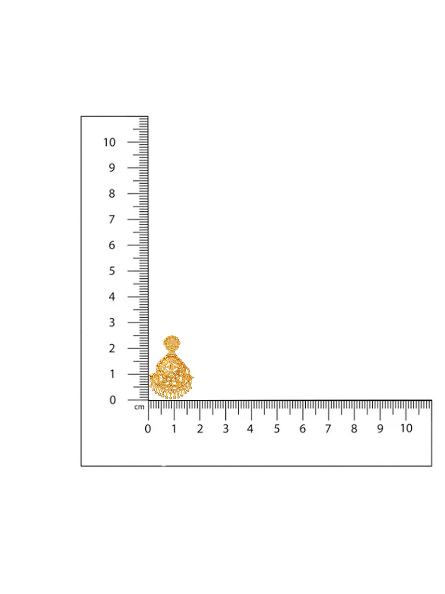 Ruby Raang Traditional Gold Earrings