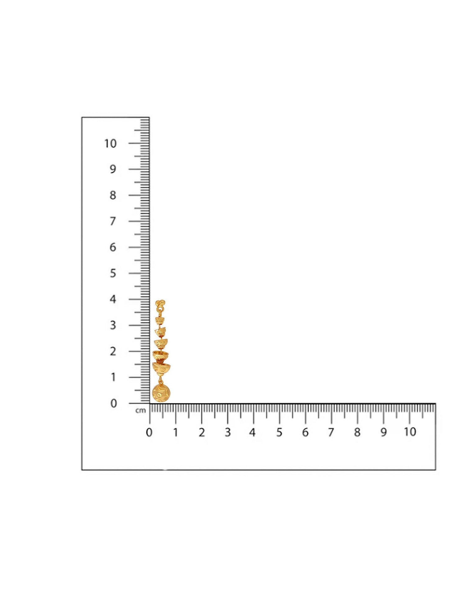 Ruby Raang Traditional Gold Earrings