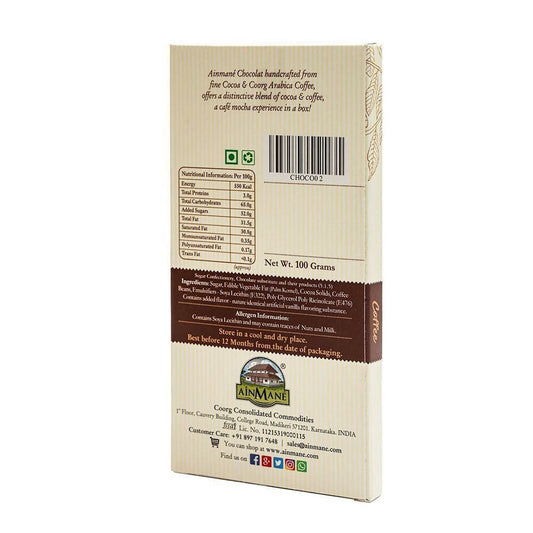 Ainmane Handcrafted Cocoa Bar