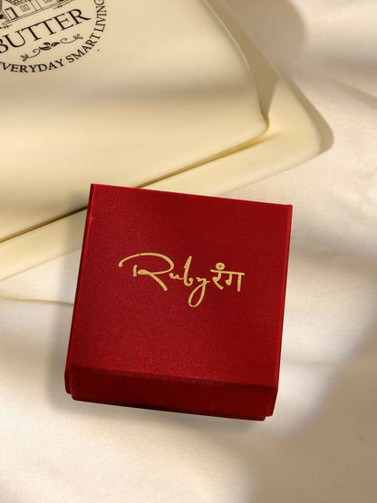 Women's Kundan Pearl earrings - Ruby Raang