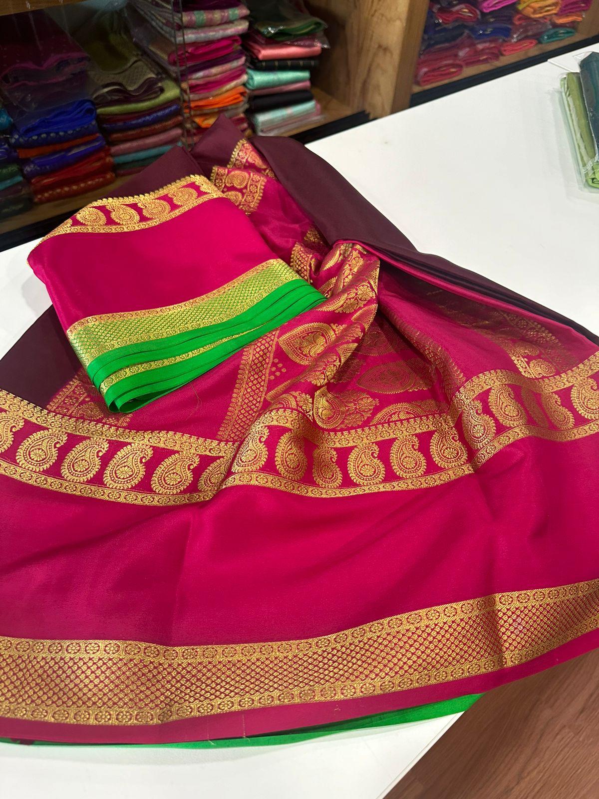 Adroable Mysoore Silk Saree