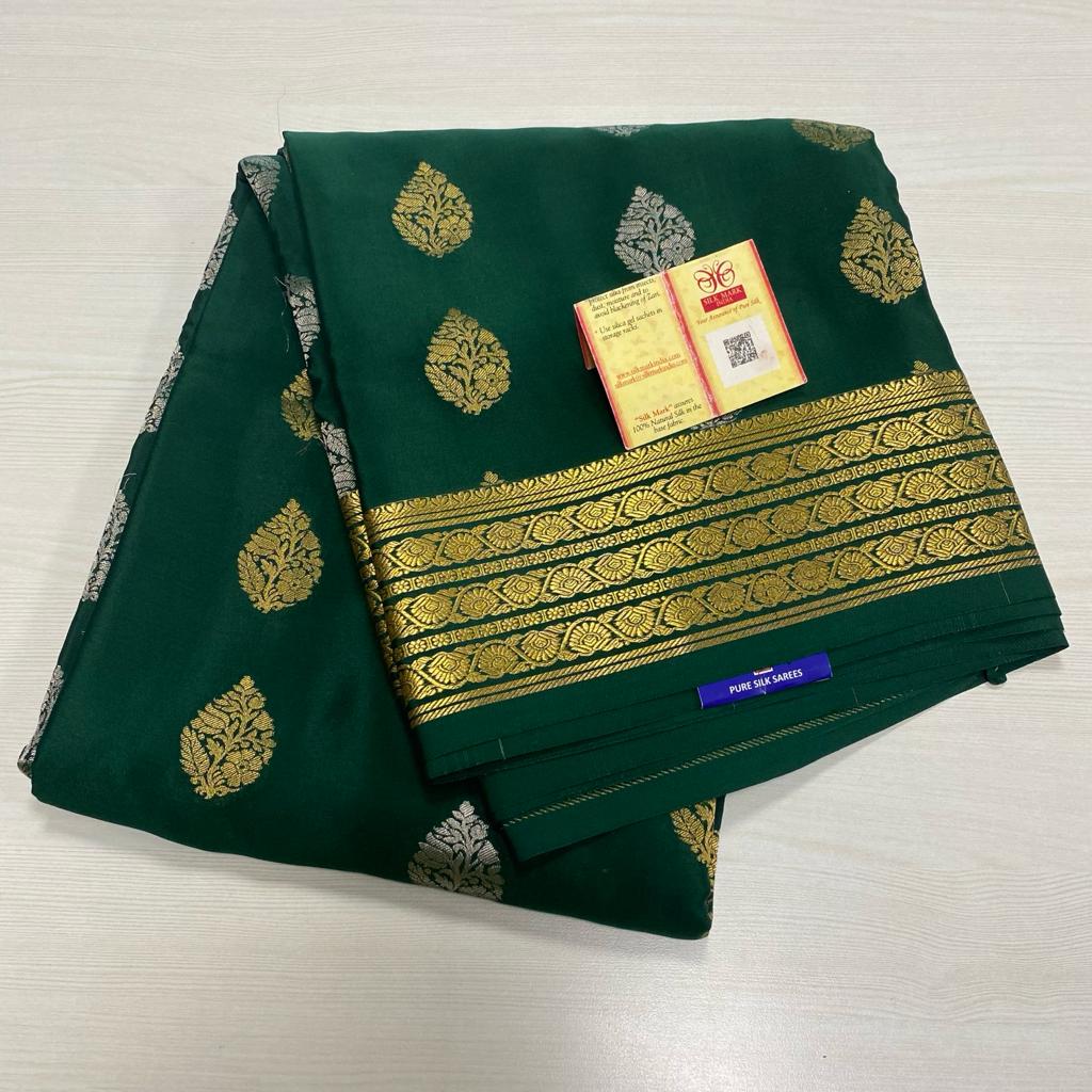 Adroable Mysoore Silk South Indian Saree