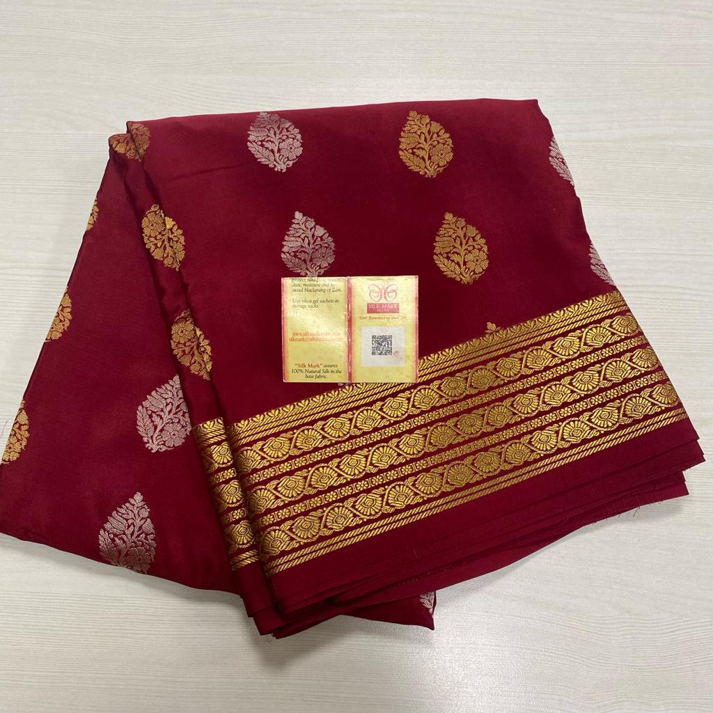 Adroable Mysoore Silk South Indian Saree