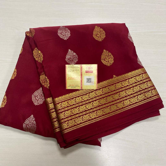 Adroable Mysoore Silk South Indian Saree