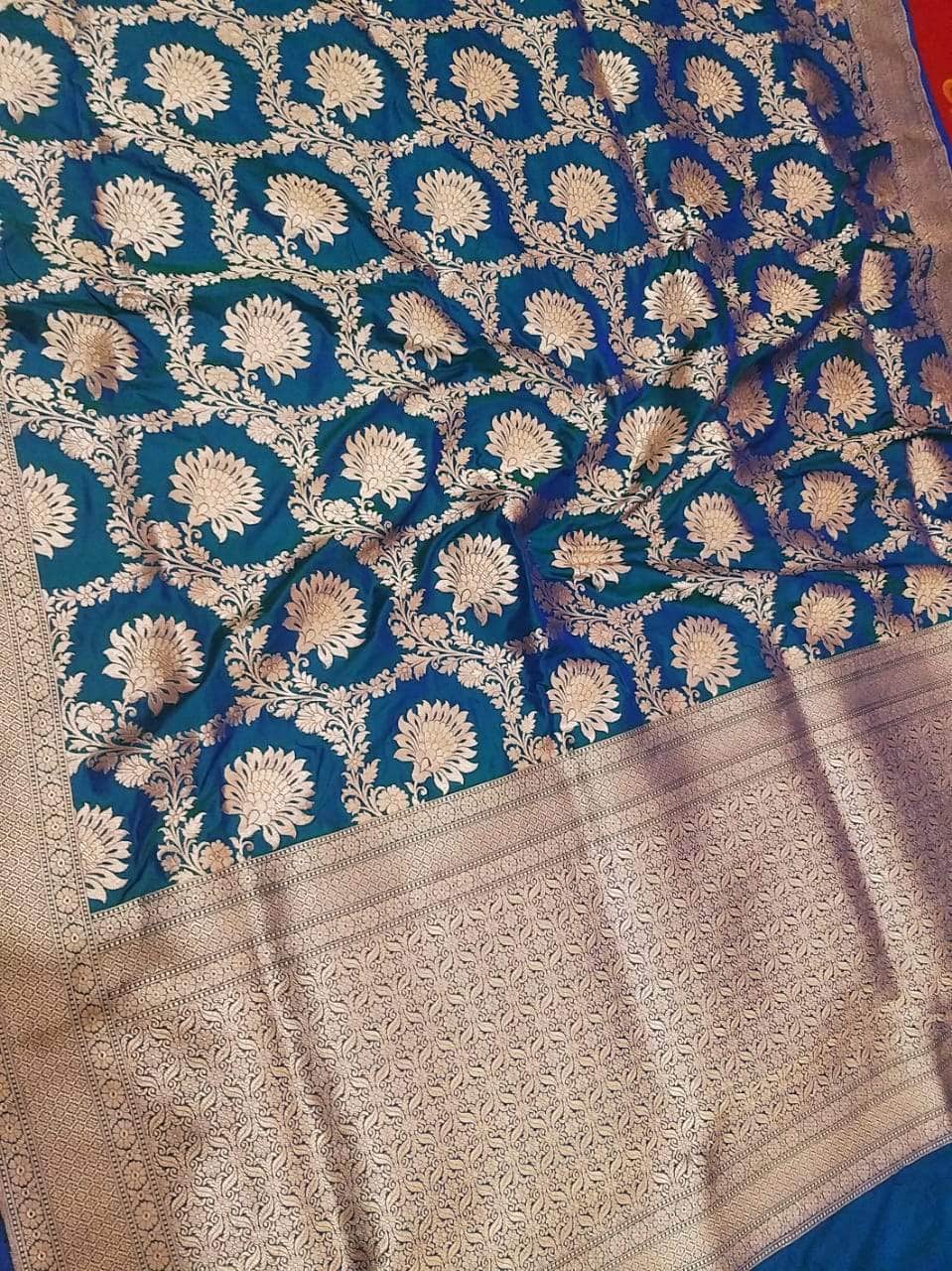 Anushka Sharma Banarasi Silk Wedding Saree