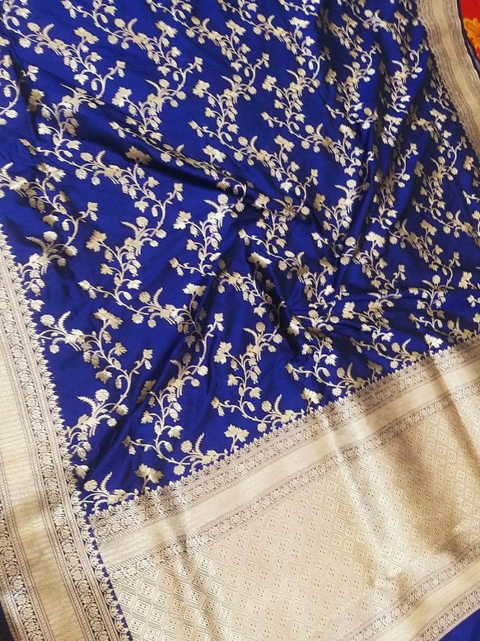 Anushka Sharma Banarasi Silk Wedding Saree