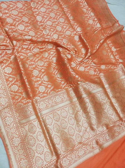 Anushka Sharma Banarasi Silk Wedding Saree