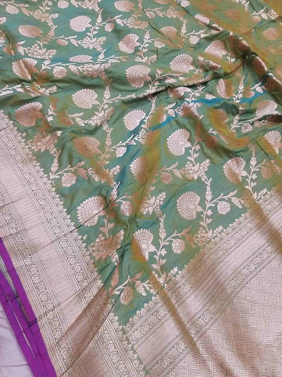 Anushka Sharma Banarasi Silk Wedding Saree