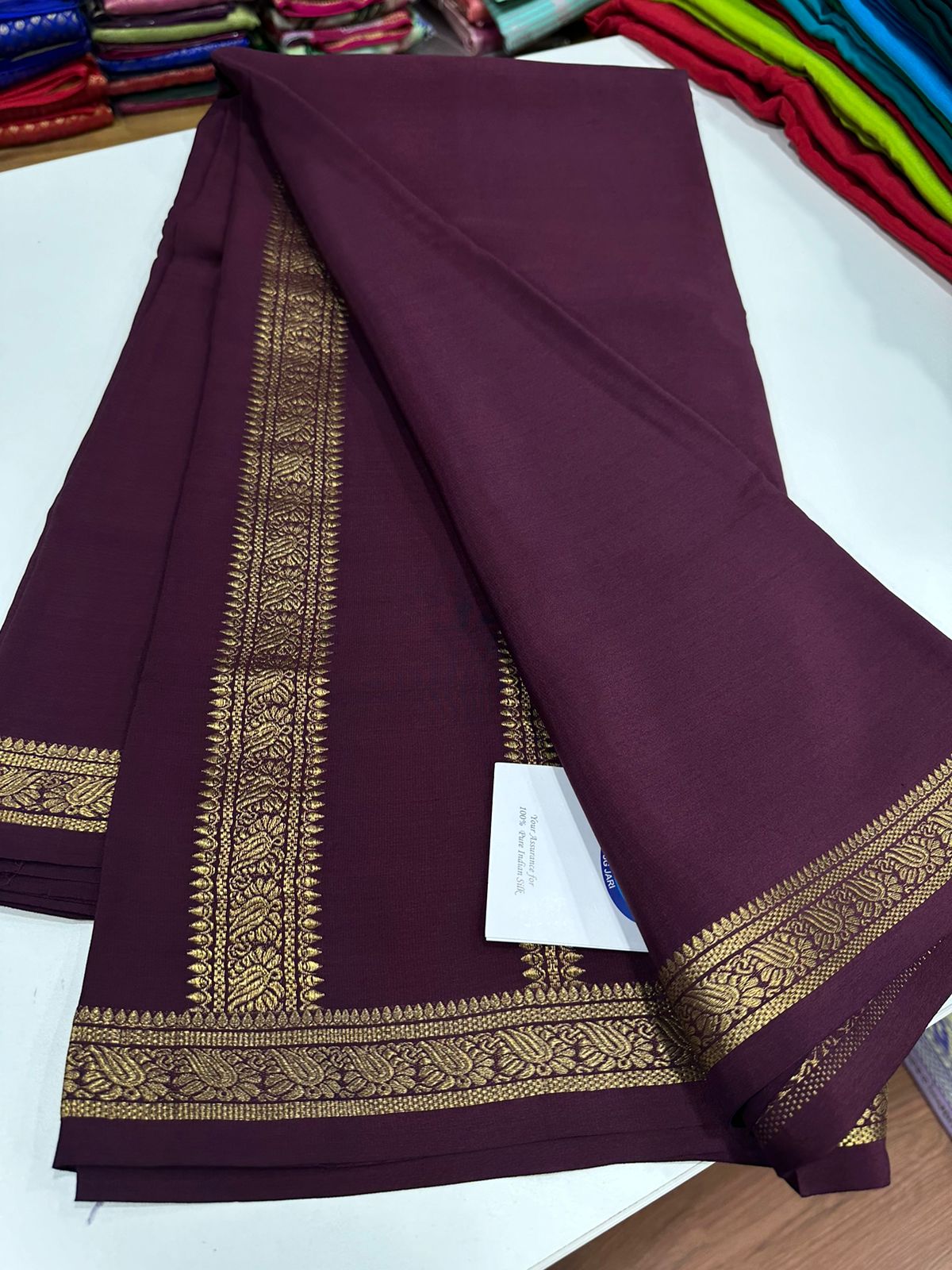 Attractive Pure Mysoore Silk Saree