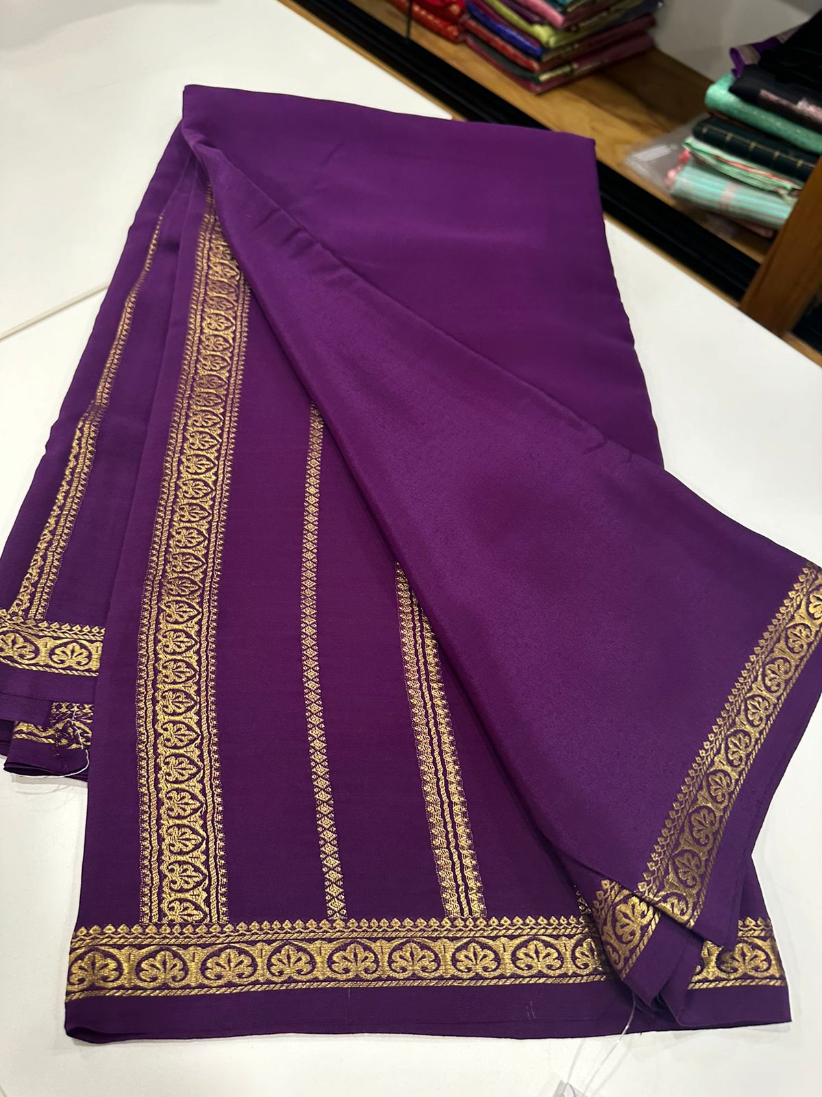 Attractive Pure Mysoore Silk Saree