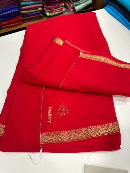 Attractive Pure Mysoore Silk Saree