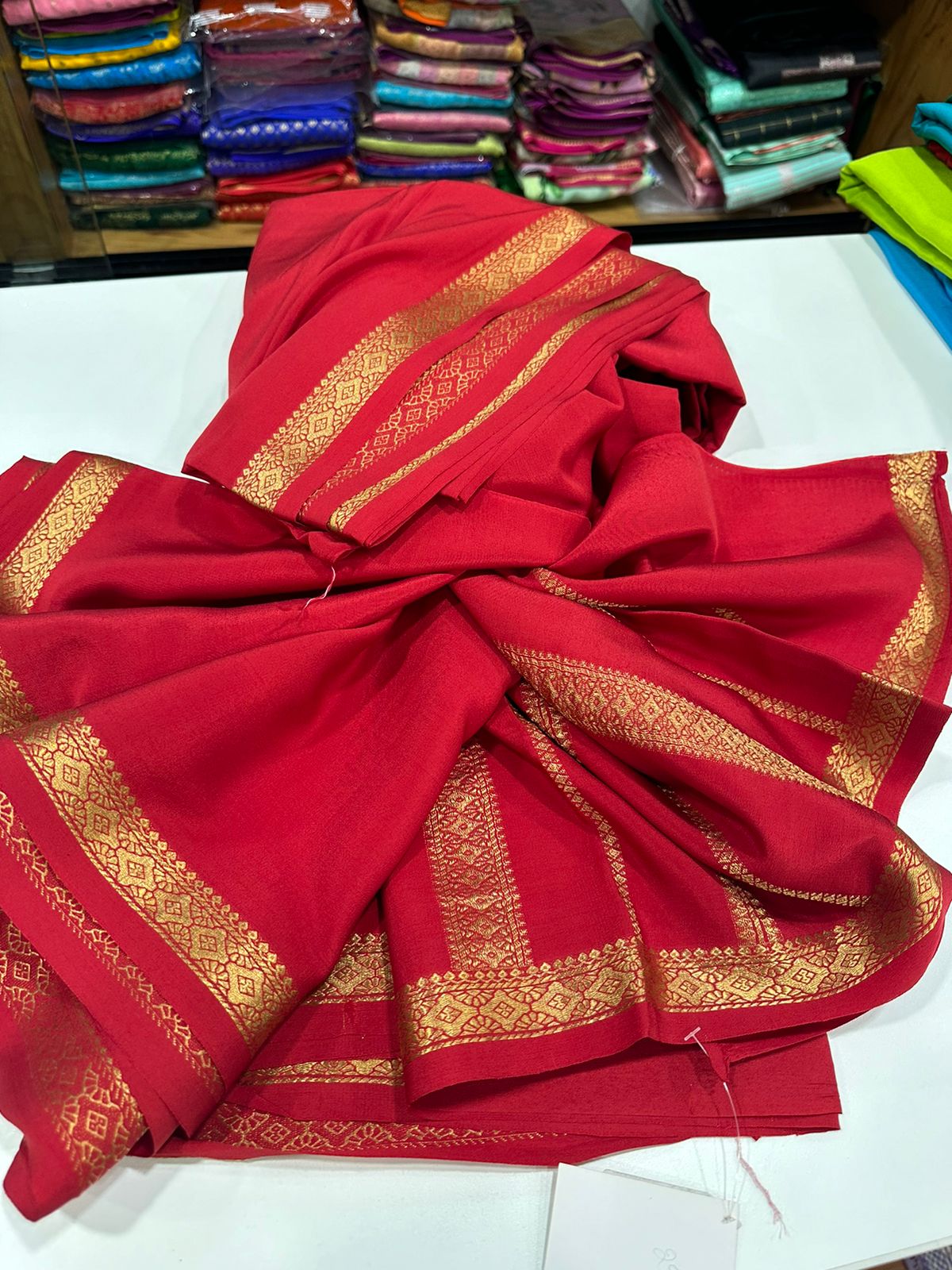 Attractive Pure Mysoore Silk Saree