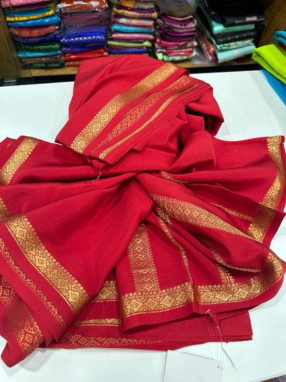 Attractive Pure Mysoore Silk Saree