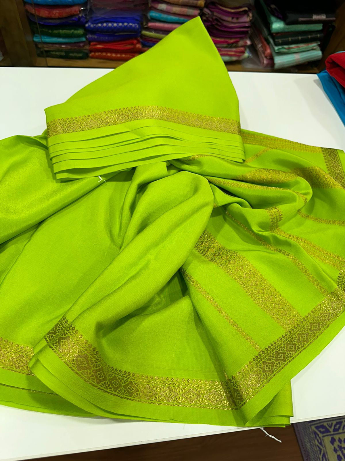 Attractive Pure Mysoore Silk Saree