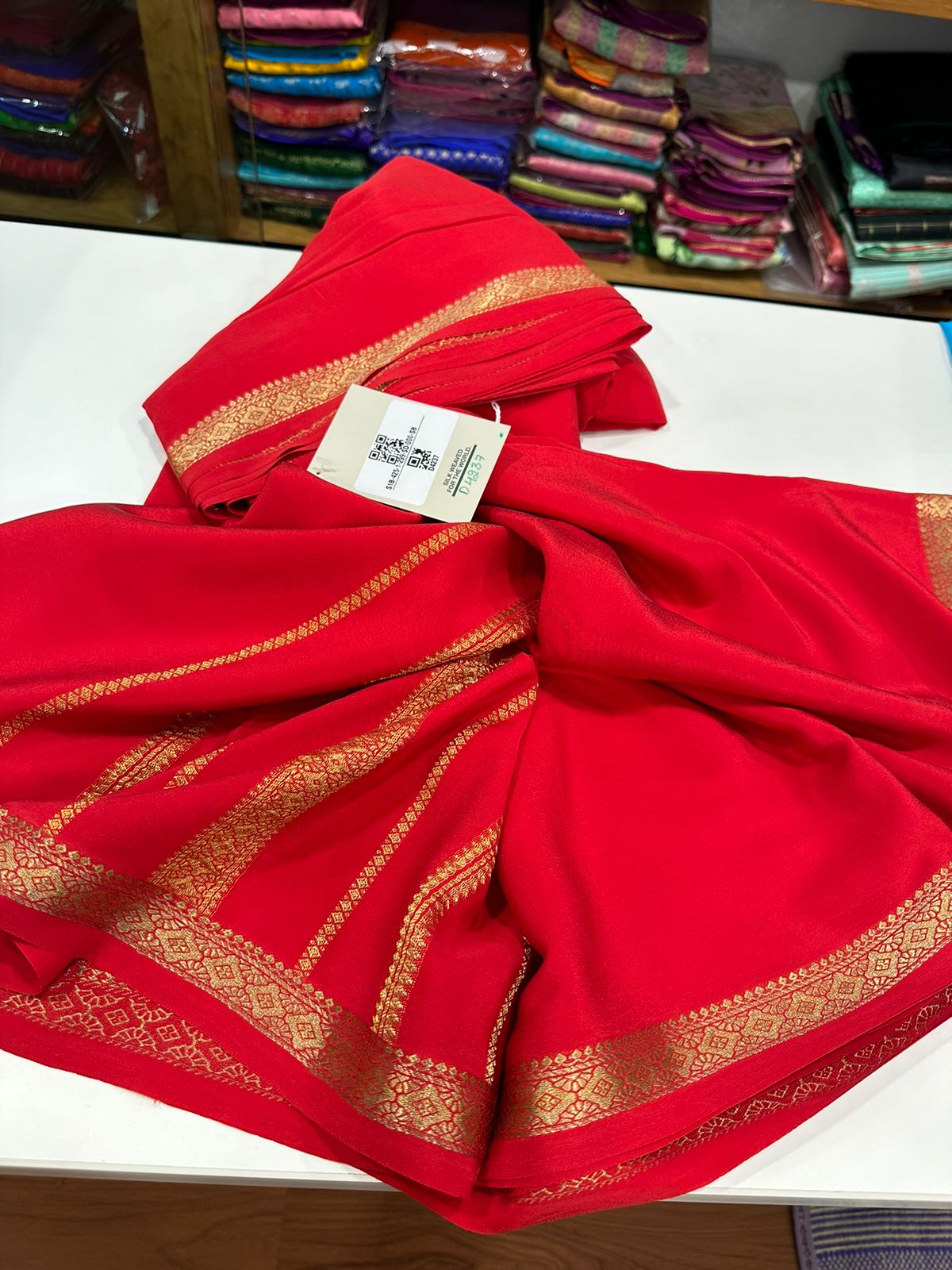 Attractive Pure Mysoore Silk Saree