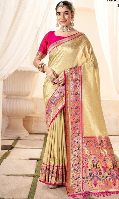 Authentic Paithani Silk Saree