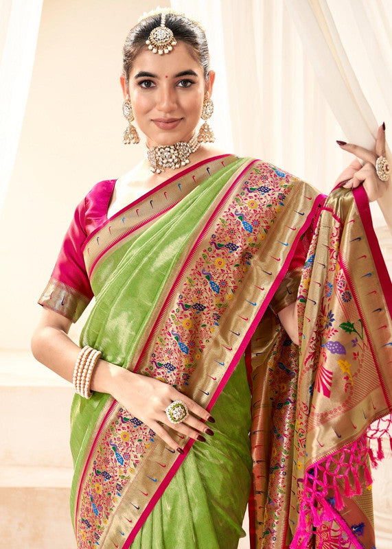 Authentic Paithani Silk Saree