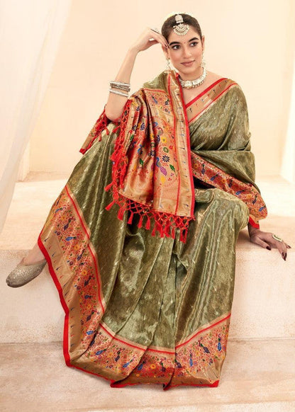 Authentic Paithani Silk Saree