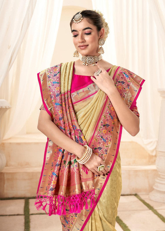 Authentic Paithani Silk Saree