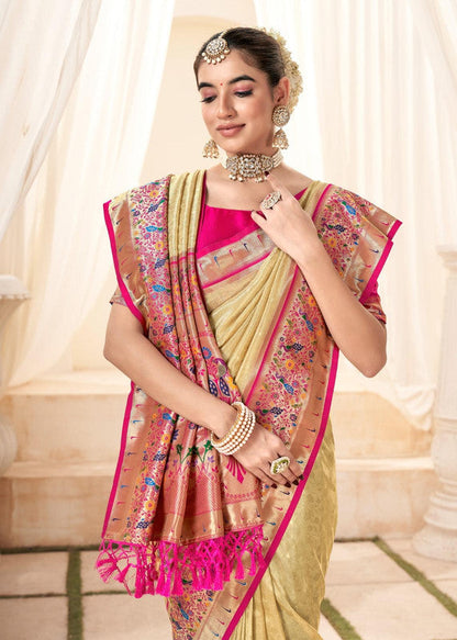 Authentic Paithani Silk Saree