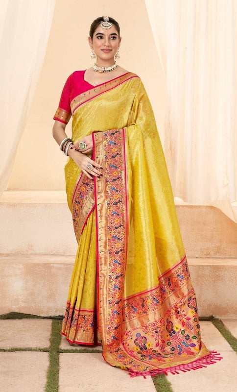 Authentic Paithani Silk Saree