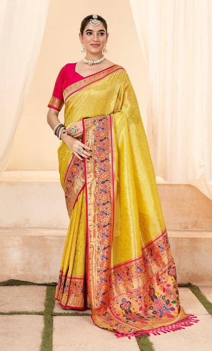Authentic Paithani Silk Saree
