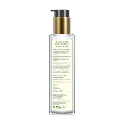 Forest Essentials Aloe Vera & Neem Ultra-Rich Body Lotion