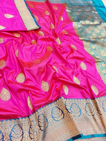 Banarasi Handloom Pure Katan Silk Saree