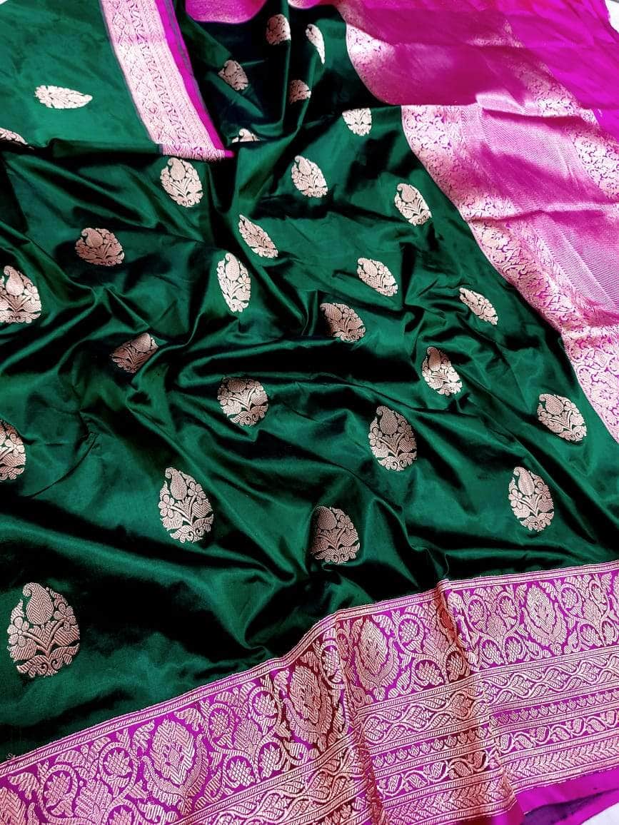 Banarasi Handloom Pure Katan Silk Saree