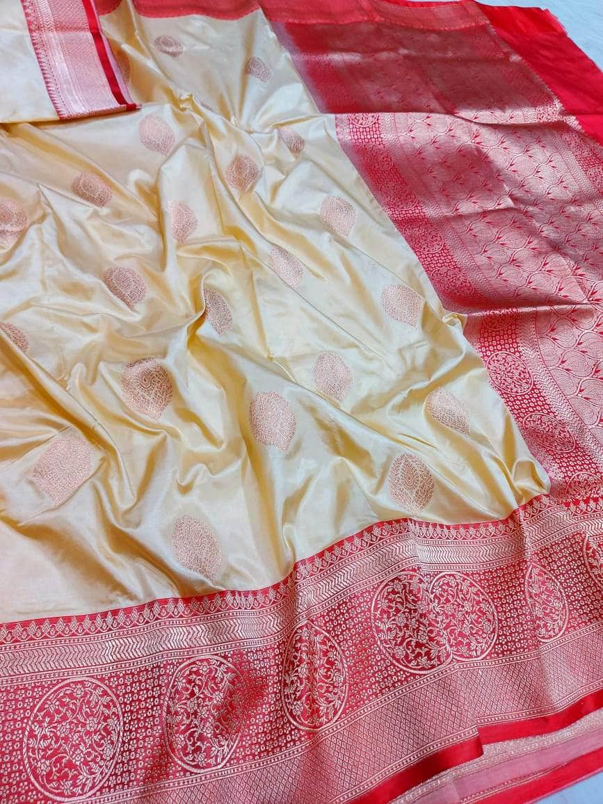 Banarasi Handloom Pure Katan Silk Saree