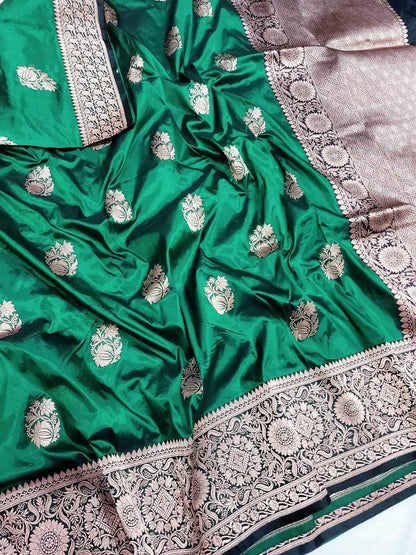 Banarasi Handloom Pure Katan Silk Saree